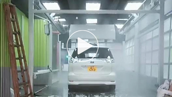 镭豹360洗车机在中国香港深水埗区投入使用