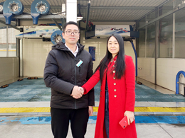 伟德体育五周年庆典，恭喜防城港市、广州市、东莞市等客户各订购一台镭豹360洗车机