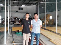 海外安装现场，杭州伟德体育安装工程师顺利抵达厄瓜多尔首都基多