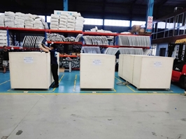 海外发货现场,三台镭豹360锐意型洗护一体机发往欧洲罗马尼亚