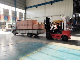 发货现场,镭豹360锐意型炫彩镀膜风干一体机发往浙江省金华市义乌市