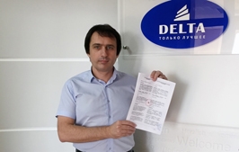 海外市场突飞猛进,伟德体育乌克兰代理商再订一台镭豹360炫彩型洗护一体机