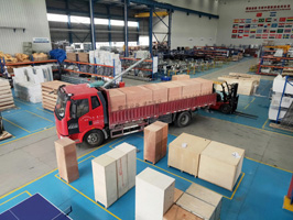 发货现场,两台镭豹360锐意型炫彩镀膜风干一体机发往安徽省池州市和重庆云阳县