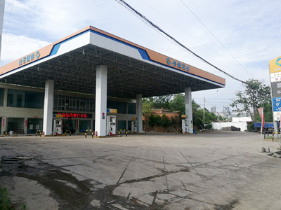 用户案例,镭鹰S90洗车机在河南省三门峡市供销石化加油站安装完成交付使用