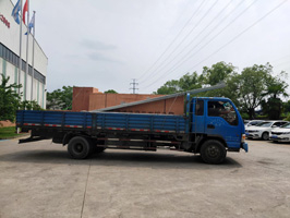 发货现场,镭豹360炫彩型洗车机发往浙江省杭州市新东汽车修理厂