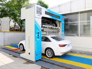 创新变革赢得更多订单,浙江省金华市某行政单位采购两台镭翼DG仿形高压无接触全自动洗车机