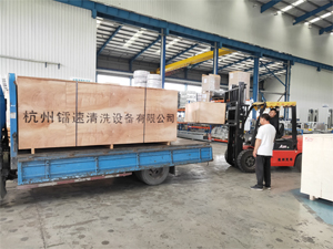 产品好发货快,镭鹰S90洗车机发往宁夏固原市彭阳县红富加油站