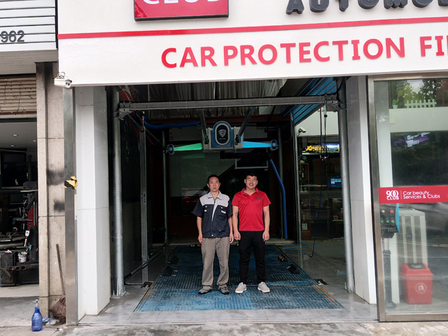 镭豹X1用户案例:浙江省义乌市时光好车汽车服务会所