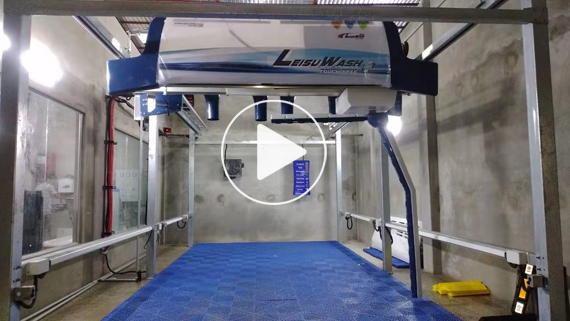 Leisuwash 360 automatic touchless car wash in Bangladesh