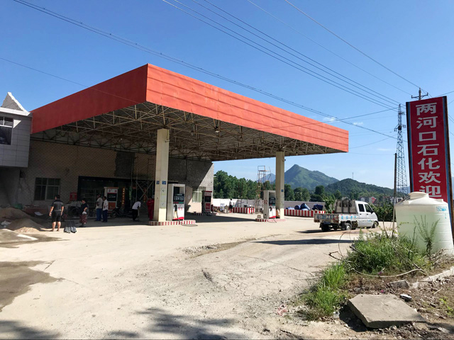 镭豹Sword X1用户案例:湖北省黄冈蕲春县两河口加油站