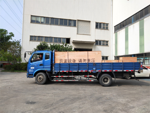 产品好发货快,镭豹360锐意进取型洗车机发往广东省深圳市车路仕汽车俱乐部