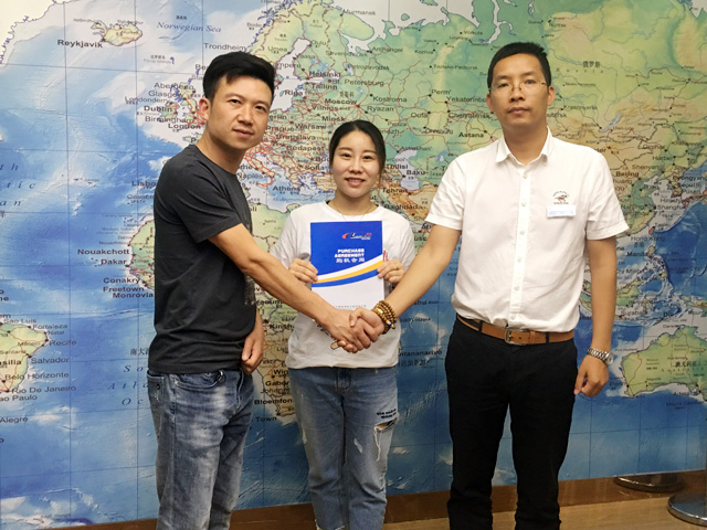 品质好赢得认可,浙江省丽水市“百援精护养车美容店”订购一台镭豹WIN5镀膜风干一体机