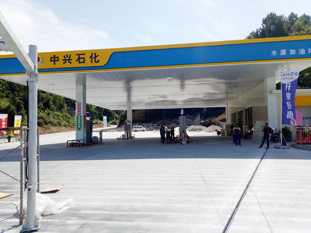 镭豹Sword X1用户案例：广西省河池市水源加油站