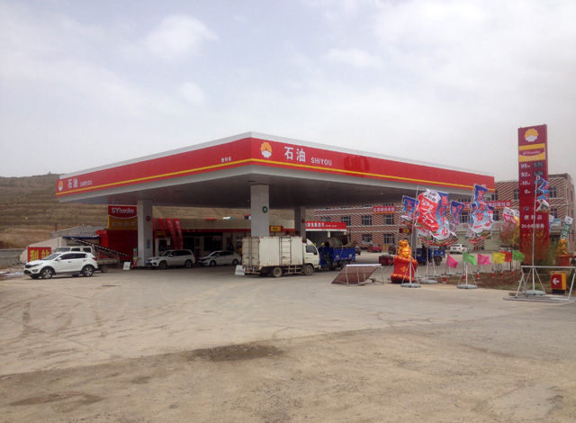 镭豹350用户案例，宁夏固原市西吉县夏寨加油站