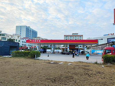 用户案例，镭鹰S90旗舰型洗车机在广东省茂名市爱群加油站安装完成交付使用