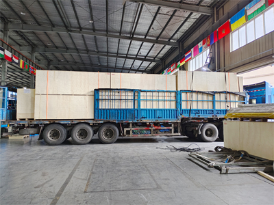 海外发货现场,六台LEISUWASH 360极速型无接触洗车机发往俄罗斯莫斯科