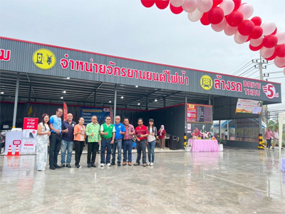 海外用户案例,LEISUWASH S90旗舰型自动洗车机在泰国宋卡府安装完成交付使用